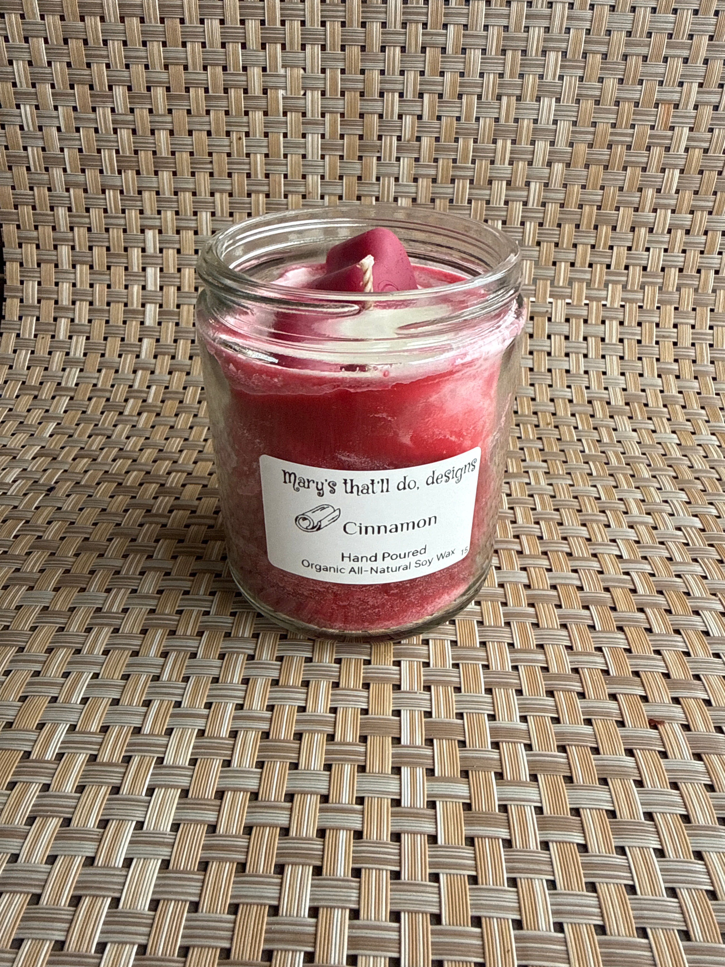 Cinnamon Scented Candle